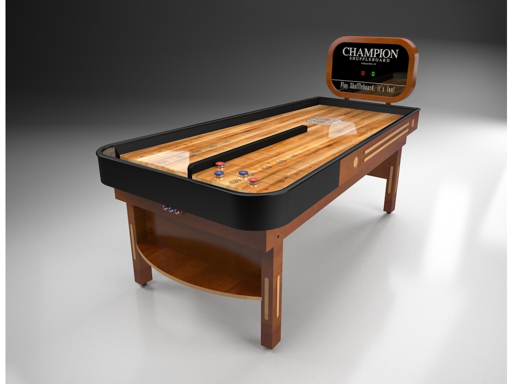 Champion Shuffleboard Bar and Game Room Shuffleboard Bankshot 7 Foot
